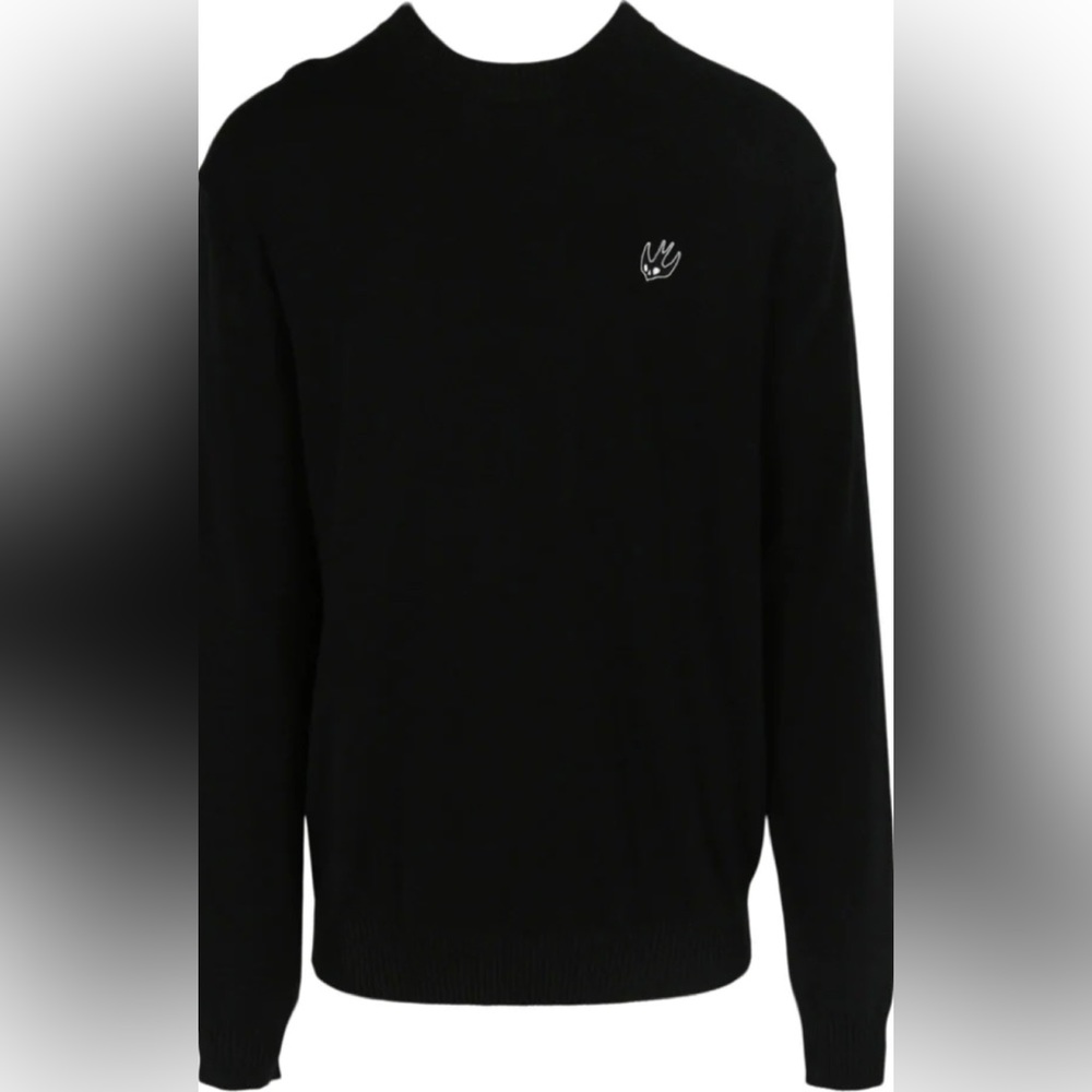 MCQ BY ALEXANDER MCQUEEN SWALLOW GRAPHIC SWEATSHIRT SZ XL